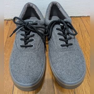 Sperry Men's Size 12 Striper II CVO SeaCycled Wool Gray And Brown